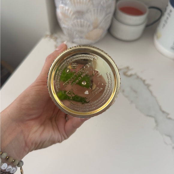 Starbucks Metallic Gold Textured Tumbler - Picture 4 of 6